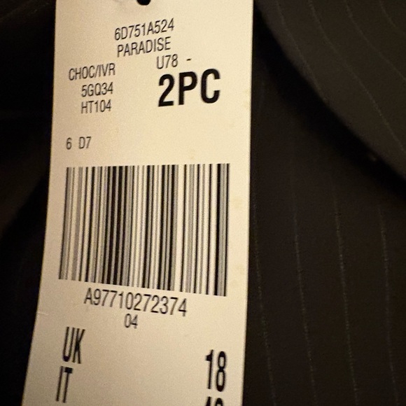 Suit Studio Dark Brown Women’s Suit - Picture 4 of 4